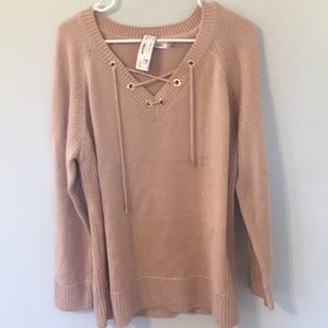 Calvin Klein pink sweater